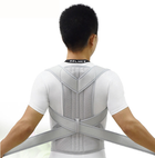 Корректор осанки для спины с дышащего материала, Серый - изображение 2