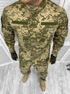 Тактична військова форма комплект ГОСТ Статутний ( Кітель + Штани ), Камуфляж: Піксель ЗСУ, Розмір: 56 - зображення 2