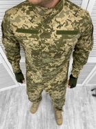 Тактическая военная форма комплект ГОСТ Уставной ( Китель + Штаны ), Камуфляж: Пиксель ВСУ, Размер: 52 - изображение 2