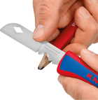 Складаний ніж для електриків - Knipex 16 20 50 SB - зображення 6