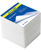 Блок білого паперу для нотаток Buromax Люкс 90х90х90мм не склеєний (BM.2219)