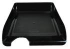 Лоток горизонтальный Buromax JobMax пластик черный (BM.6000-01)