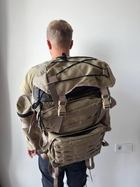 Рюкзак армейский Рюкзак тактический койот 80 литров рюкзак военный рюкзак - изображение 2