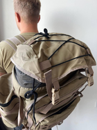Рюкзак армейский Рюкзак тактический койот 80 литров рюкзак военный рюкзак - изображение 3