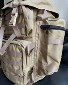 Рюкзак армейский Рюкзак тактический койот 80 литров рюкзак военный рюкзак - изображение 5