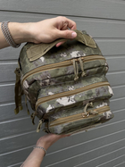 Тактический рюкзак зеленый камуфляж. - изображение 4