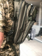 Тактичний армійський рюкзак MIL-TEC ASSAULT® SMALL 20 л. Olive, ОРІГІНАЛ, MIL-TEC олива - зображення 3