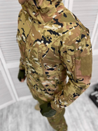 Тактическая теплая зимняя военная куртка Silver Knight, Камуфляж: Мультикам, Размер: M - изображение 2
