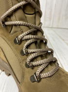 Берці зимові шкіра нубук Scorpions койот на хутрі теплі черевики ЗСУ 42 - изображение 5