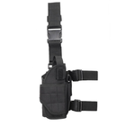 Кобура набедренная Smartex 3P Tactical ST-063 black (ST237) - изображение 1