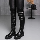 Ботфорты женские зимние Fashion Sleipnir 3886 38 размер 24,5 см Черный