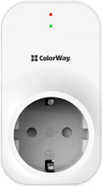 Реле напруги ColorWay (16A/3680W) 165V/260V LED1 white (CW-VR16-03L)