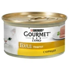 Упаковка влажного корма для кошек Purina Gourmet Gold Паштет с курицей
