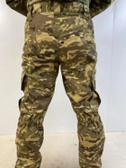 Штани тактичні військові зимові ЗСУ, фліс+синтепон, мультикам, розмір 60-62 - зображення 3