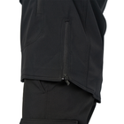 Куртка чоловіча тактична для військових та армії Combat SoftShell Чорна розмір M - зображення 6