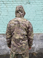 Військова куртка тактична утеплена Софт Шелл Мультикам МТР (до -30 С) 52-54 - изображение 5