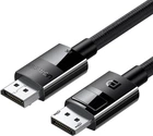 Кабель Ugreen DP114 DP 1.4 Male to Male Plastic Case Braided Cable 1 м Black (6957303883905)
