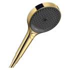 Душевая лейка HANSGROHE Rainfinity EcoSmart с кнопкой 132мм пластик золото 26865990