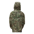 Куртка зимова тактична утеплена камуфляж (ріп-стоп) колір мультикам розмір M - зображення 4
