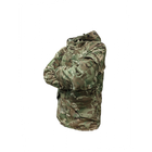 Куртка зимова утеплена тактична камуфляж (ріп-стоп) колір мультикам розмір 4XL - зображення 3