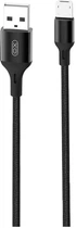 Кабель XO NB143 Braided Data Cable Micro 1 м Black (6920680870660)