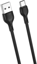 Кабель XO NB200 2.1A USB Cable for Type-C 1 м Black (6920680878048)