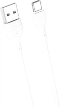 Кабель XO NB200 2.1A USB Cable for Type-C 1 м White (6920680878079)