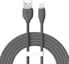 Кабель Baseus Jelly Liquid Silica Gel Fast Charging Data Cable USB to iP 2.4A 2 м Black (CAGD000101)