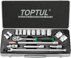 Набор инструмента Toptul 1/2" 18 предметов (GCAD1802)