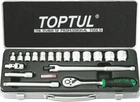 Набор инструментов 3/8" Toptul 18 предметов (GCAD1806)