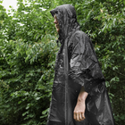 Дождевик Унисекс Badger Outdoor Rain Poncho Ripstop 140 см x 211 см Черный (BO-PNRC-OLV) - изображение 6