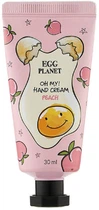 Крем для рук Daeng Gi Meo Ri Egg Planet Oh my Hand Cream Peach Персик 30 мл (8807779088862)