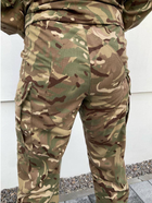 Мужской тактический армейский костюм для ВСУ (ЗСУ) MultiCam рип-стоп 20222087-54 9327 54 размер - изображение 3