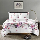 Постельное белье Zastelli 20-1466 Lilac Цветы бязь евро 200*220см