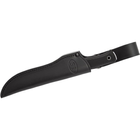 Нескладной универсальный с кожаным чехлом Fallkniven S1L "Forest Knife" 247 мм черный - изображение 2