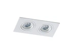 Точечный светильник Azzardo Caro 2 AZ2436(SN-6812S-WH)