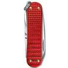 Складаний ніж Victorinox CLASSIC SD Precious Alox червоний 0.6221.401G - зображення 4