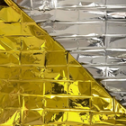 Термоковдра-фольга захисна рятувальна Comed NRC IEI Gold/Silver 140х220 см - зображення 9