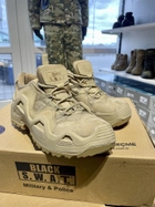 Тактичні Кросівки Black S.W.A.T Койот. Турецьке взуття для військових. 45 - зображення 1