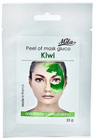 Маска альгинатная глюкозная порошковая "Киви" - Mila Peel Off Mask Gluco Kiwi 25g (594625-87071)