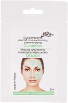 Маска альгинатная глюкозная порошковая "Огурец" - Mila Glucoempreinte Peel Off Mask Moisturizing&Remineralizing Cucumber 25g (358025-87074)