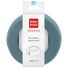 Миска WAUDOG Silicone 1 л серый для собак непроливайка силиконовая для воды и еды (594746)