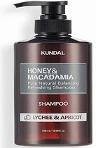 Шампунь "Lychee & Apricot" - Kundal Honey & Macadamia Shampoo 500ml (1141715-174975)