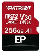Карта пам'яті Patriot microSDXC EP Series 256GB Class 10 UHS-I (U3) V30 A1 + SD-адаптер (PEF256GEP31MCX)