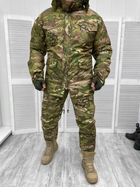 Тактическая теплая зимняя военная форма комплект Attac ( Бушлат + Штаны ), Камуфляж: Мультикам, Размер: M - изображение 1