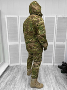 Тактическая теплая зимняя военная форма комплект Attac ( Бушлат + Штаны ), Камуфляж: Мультикам, Размер: M - изображение 2