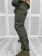 Тактические военные боевые штаны с наколенниками, Камуфляж: Олива, Размер: L - изображение 2