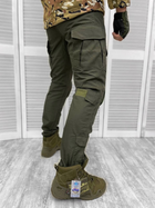 Тактичні військові бойові штани з наколінниками, Камуфляж: Олива, Розмір: XXL - зображення 3