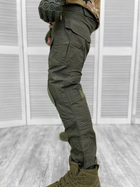 Тактические военные боевые штаны с наколенниками, Камуфляж: Олива, Размер: S - изображение 2