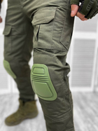 Тактические военные боевые штаны с наколенниками, Камуфляж: Олива, Размер: S - изображение 4